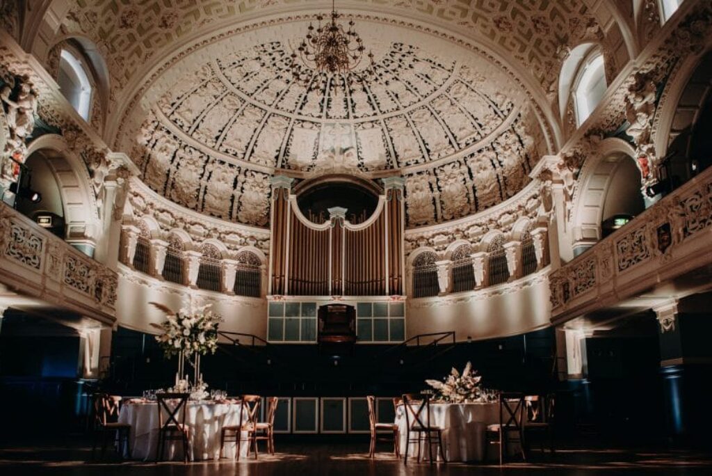Inside the Oxford Town Hall
