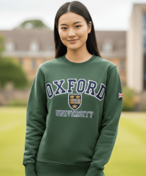 Green Oxford University Sweatshirt