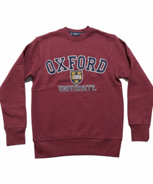 Burgundy Oxford University Sweatshirt