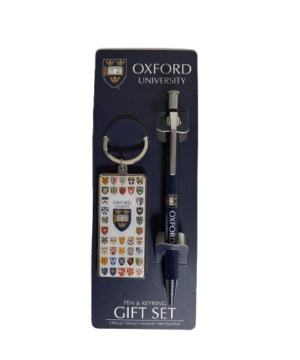 Oxford University Pen and Keyring set