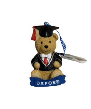 Oxford Graduate Teddy Hanging Figure